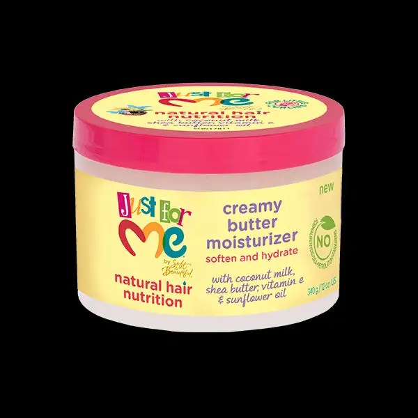 Just for me natural hair nutrition creme hydratante au beurre cremeux 12 oz_5973. Bienvenue sur DIAYTAR COTE D'IVOIRE - Où Chaque Détail compte. Plongez dans notre univers et choisissez des produits qui ajoutent de l'éclat et de la joie à votre quotidien.