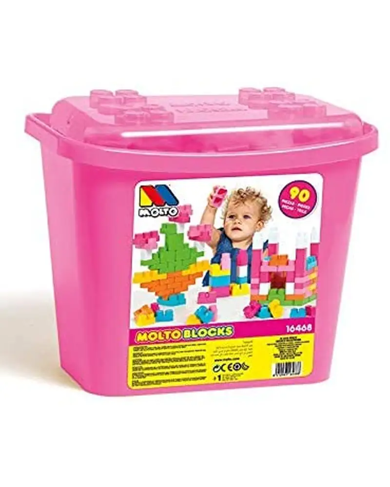 Molto boite de blocs 90 pcs 12m rose_7725. Entrez dans l'Univers de DIAYTAR COTE D'IVOIRE - Où Choisir est un Voyage. Explorez notre gamme diversifiée et trouvez des articles qui répondent à tous vos besoins et envies.