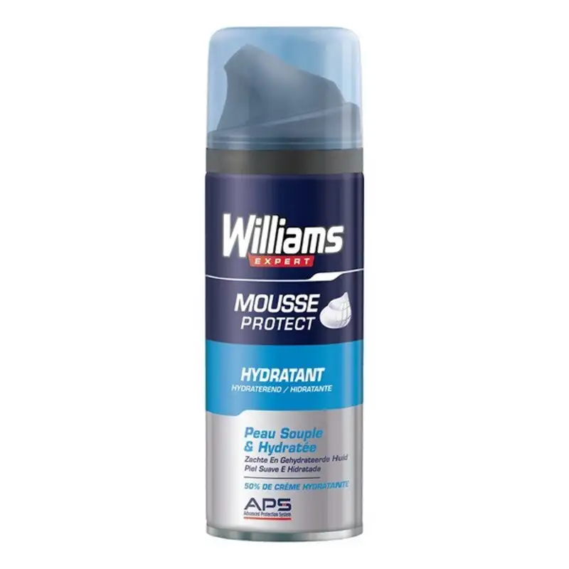 Mousse a raser mousse protect hydratant williams 200 ml_3658. DIAYTAR COTE D'IVOIRE - Où Chaque Sélection Vous Parle. Parcourez nos catégories et découvrez des produits qui reflètent vos passions et vos besoins, pour un shopping personnel et inspirant.