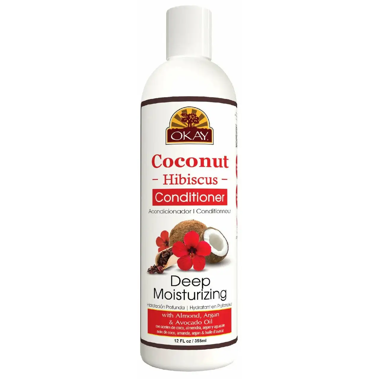 Okay coconut hibiscus deep moisturizing conditioner 12 oz_3114. DIAYTAR COTE D'IVOIRE - L'Art de Vivre l'Élégance Accessible. Parcourez notre gamme variée et choisissez des produits qui ajoutent une touche de sophistication à votre style.
