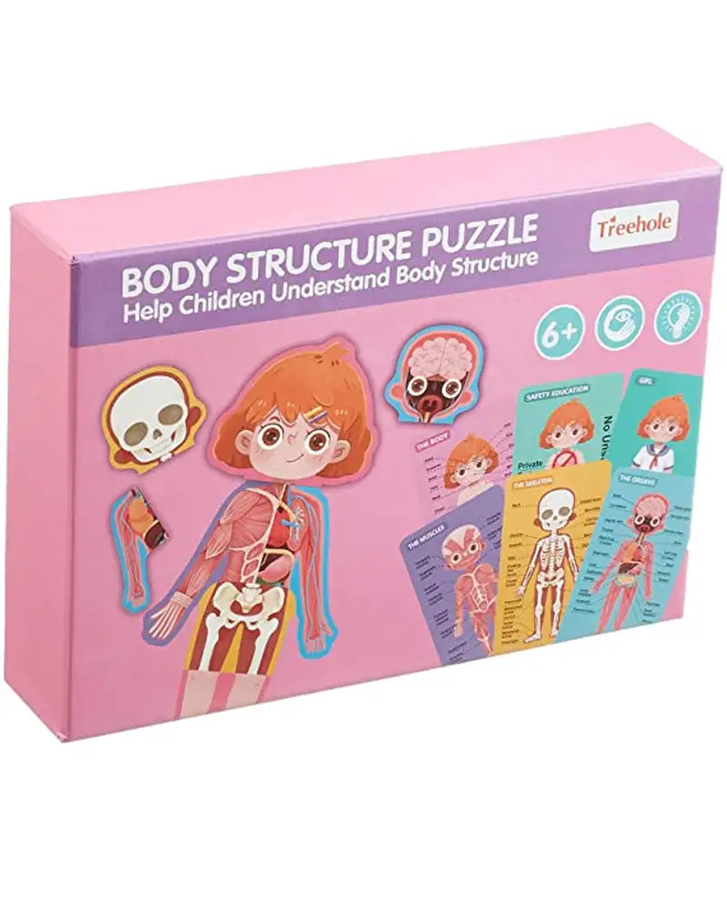 Puzzle structure du corps humain en bois fille 6a_1695. Bienvenue sur DIAYTAR COTE D'IVOIRE - Où le Shopping est une Affaire Personnelle. Découvrez notre sélection et choisissez des produits qui reflètent votre unicité et votre individualité.