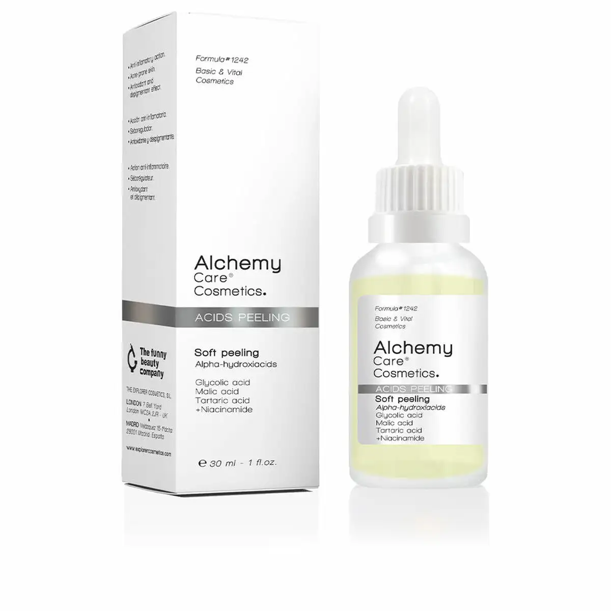 Serum alchemy care soft peeling 30 ml_9908. Bienvenue chez DIAYTAR COTE D'IVOIRE - Votre Porte d'Accès à la Diversité. Découvrez notre boutique en ligne et choisissez parmi une pléthore d'articles qui célèbrent la richesse culturelle du Côte d'Ivoire et au-delà.