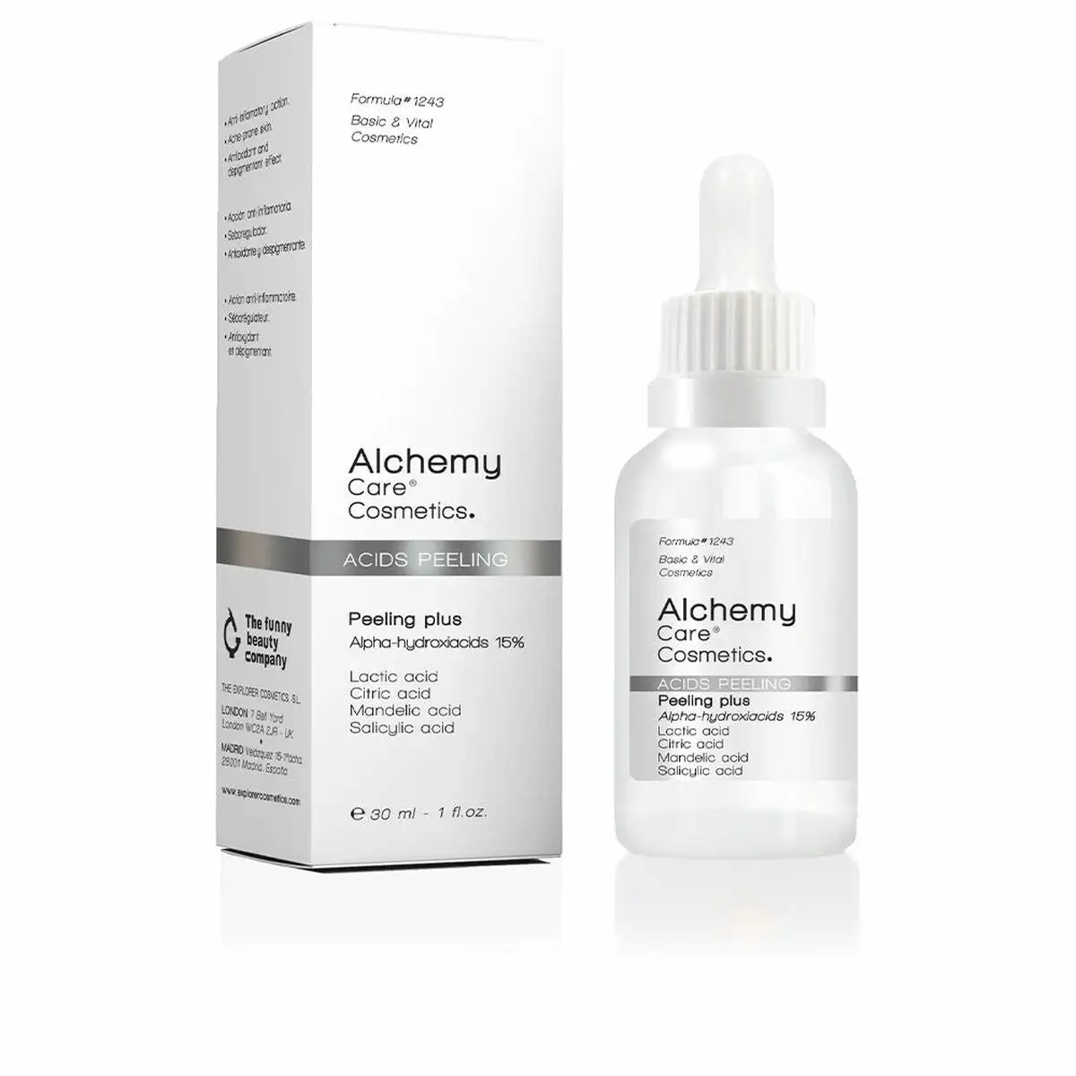 Serum exfoliant alchemy care peeling plus 30 ml_4510. Bienvenue chez DIAYTAR COTE D'IVOIRE - Où Votre Shopping Prend Vie. Découvrez notre univers et dénichez des trésors qui ajoutent de la couleur à votre quotidien.