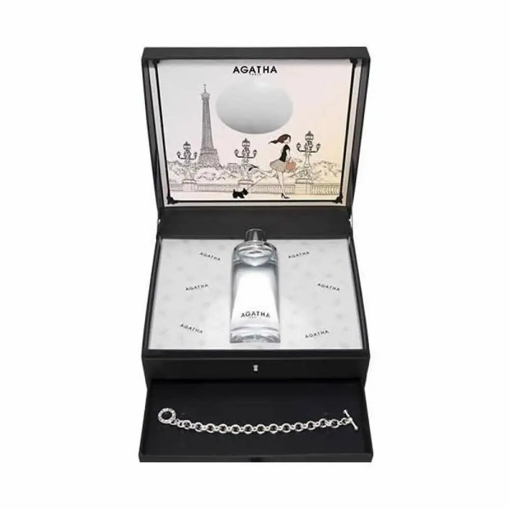 Set de parfum femme un soir a paris agatha paris 2 pcs_4906. DIAYTAR COTE D'IVOIRE - Là où Chaque Achat Contribue à un Rêve. Naviguez à travers notre boutique en ligne et soutenez des artisans talentueux tout en acquérant des trésors.