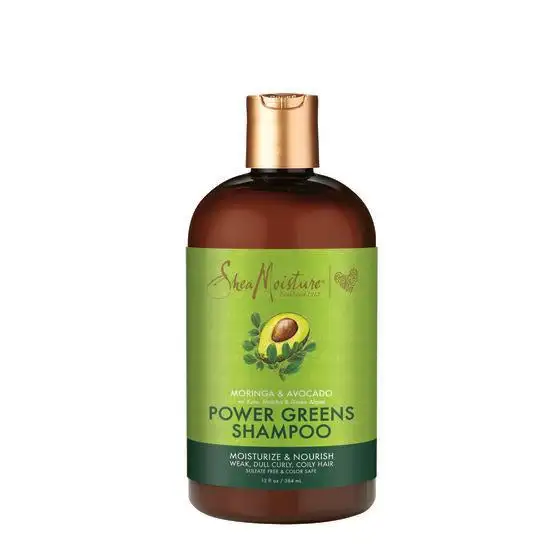 Shampooing moringa avocat power greens sheamoisture 12oz_8033. DIAYTAR COTE D'IVOIRE - Où Choisir est un Voyage Cultuel. Explorez notre boutique en ligne et découvrez des produits qui célèbrent la richesse et la diversité culturelle du Côte d'Ivoire.