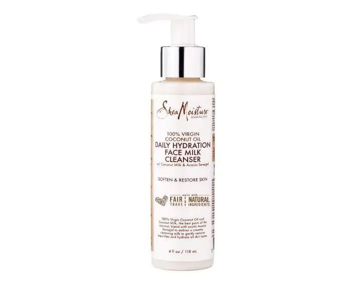 Sheamoisture 100 huile de coco vierge hydratation quotidienne lait nettoyant pour le visage 4 oz_8562. DIAYTAR COTE D'IVOIRE - Votre Plateforme pour un Shopping Inspiré. Explorez nos offres variées et découvrez des articles qui stimulent votre créativité et embellissent votre vie.