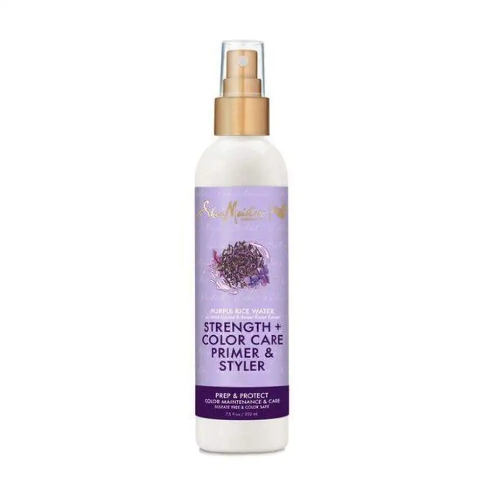 Sheamoisture purple rice water strength color care primer 7 5oz_3744. Bienvenue sur DIAYTAR COTE D'IVOIRE - Où l'Authenticité Rencontre le Confort. Plongez dans notre univers de produits qui allient tradition et commodité pour répondre à vos besoins.