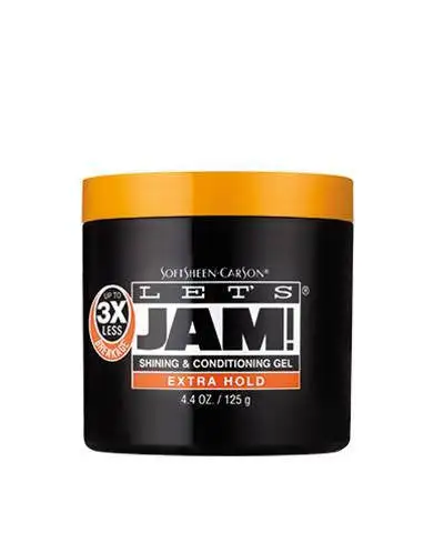 Softsheen Carson Lets Jam® GEL BRILLANT ET CONDITIONNANT - TENUE EXTRA. Boutique de cosmétiques au Côte d'Ivoire