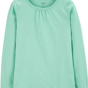 T shirt basic turquoise_5858. DIAYTAR COTE D'IVOIRE - Votre Destination pour un Shopping Éclairé. Parcourez notre boutique en ligne pour découvrir des produits de qualité qui embelliront votre quotidien.