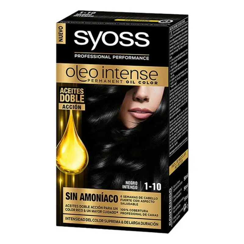 Teinture permanente syoss noir n 110_4292. Découvrez DIAYTAR COTE D'IVOIRE - Votre Source de Produits Variés et un Service Exceptionnel. Parcourez nos catégories et bénéficiez d'un service client dévoué, prêt à vous guider à chaque étape.