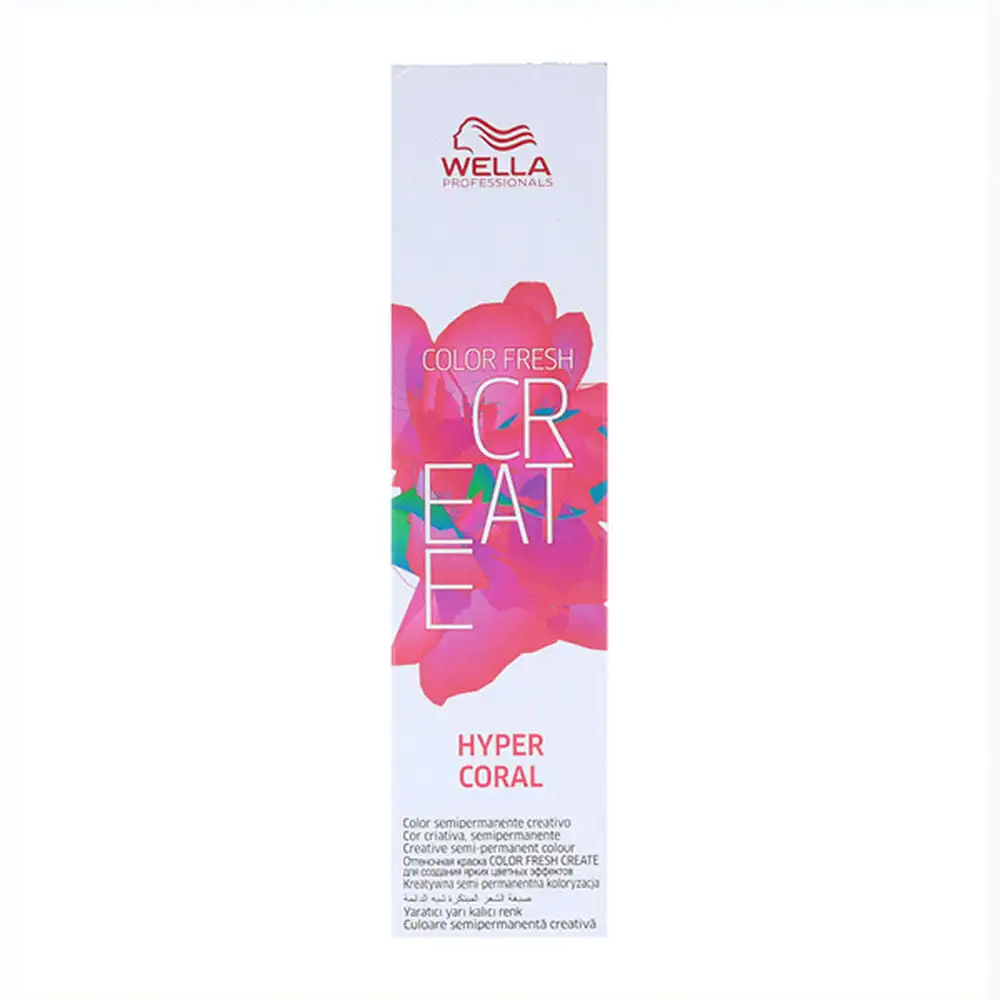Teinture permanente wella color fresh create hyper coral coral 60 ml_5874. DIAYTAR COTE D'IVOIRE - Où Choisir Rime avec Qualité. Découvrez notre sélection soigneusement conçue et choisissez des articles qui incarnent l'excellence et l'innovation.