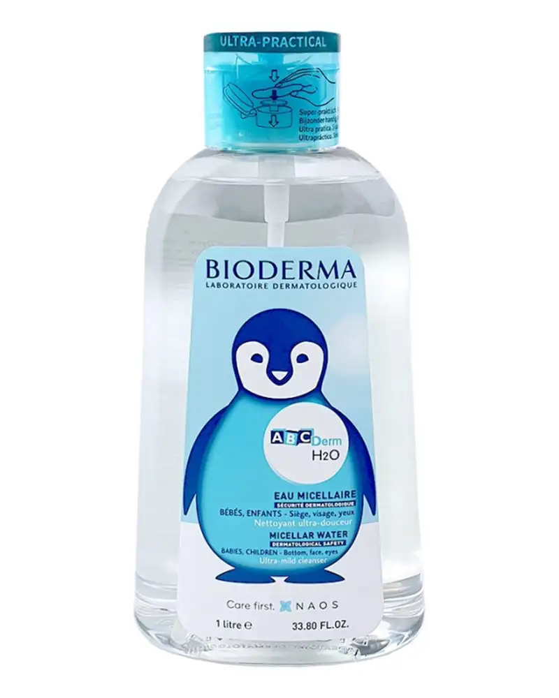 Bioderma abcderm h2o solution micellaire 1l_5329. DIAYTAR COTE D'IVOIRE - Là où le Shopping devient une Fête des Sens. Plongez dans notre univers et choisissez des produits qui éveillent votre goût pour l'esthétique et l'authenticité.