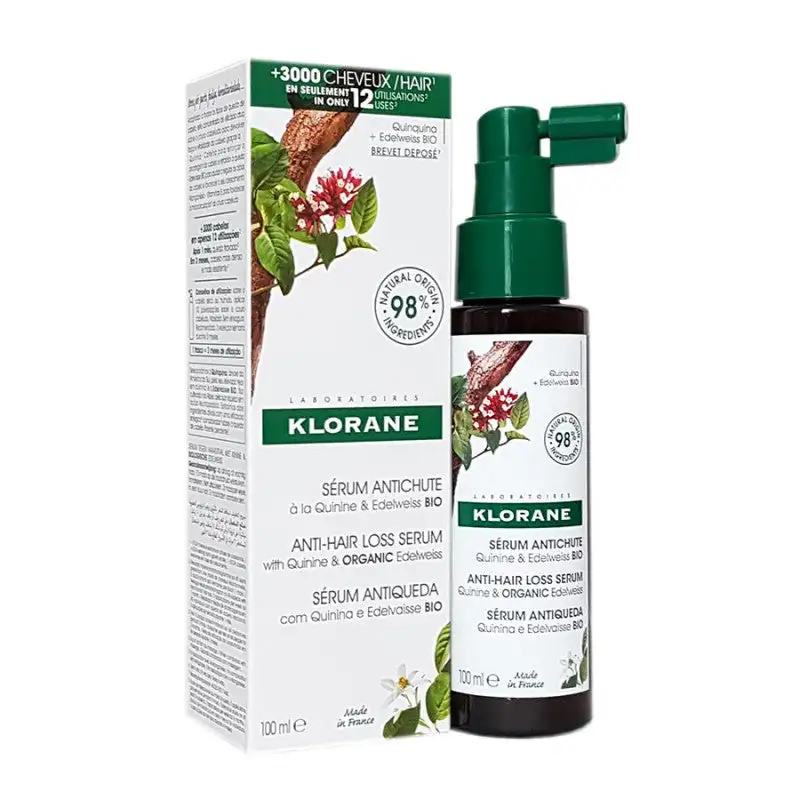 Cheveux chute de cheveux chronique chute de cheveux occasionnelle klorane serum anti chute a la quinine 100ml_4309. Bienvenue chez DIAYTAR COTE D'IVOIRE - Où le Shopping Devient un Voyage. Explorez notre plateforme pour dénicher des produits uniques, racontant l'histoire et l'âme du Côte d'Ivoire.