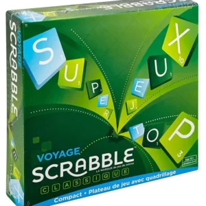 G m scrabble de voyage 10ans_6206. Bienvenue chez DIAYTAR COTE D'IVOIRE - Où le Shopping Devient un Plaisir. Découvrez notre boutique en ligne et trouvez des trésors qui égaieront chaque jour de votre vie.