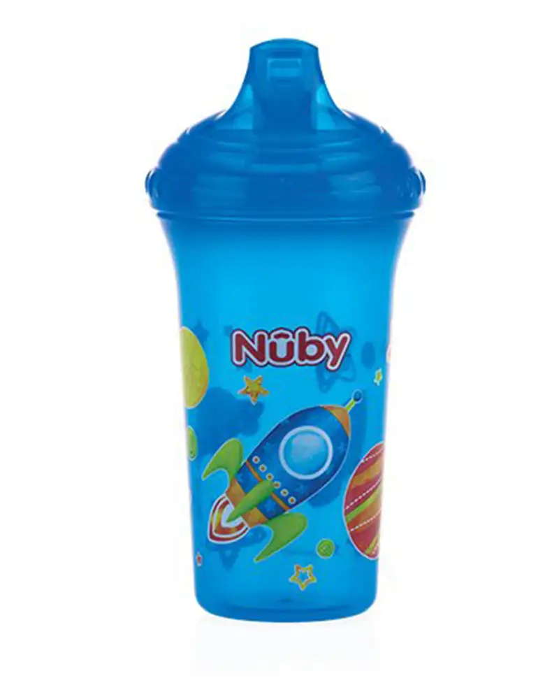Gourde nuby anti goutte a bec dur 9m 270ml fusee_8430. DIAYTAR COTE D'IVOIRE - Votre Plateforme Shopping Engagée. Explorez notre catalogue et choisissez des produits qui reflètent notre dévouement envers la qualité et la satisfaction du client.