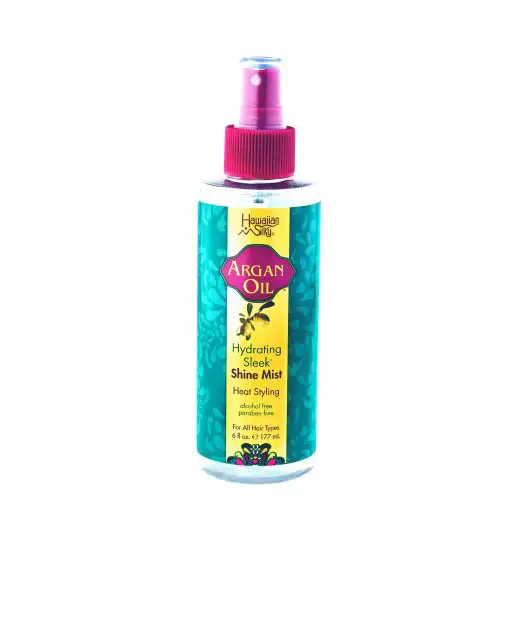 Hawaiian silky argan oil hydrating sleek oil shine mist 6oz_7750. DIAYTAR COTE D'IVOIRE - Votre Destination pour un Shopping Réfléchi. Découvrez notre gamme variée et choisissez des produits qui correspondent à vos valeurs et à votre style de vie.