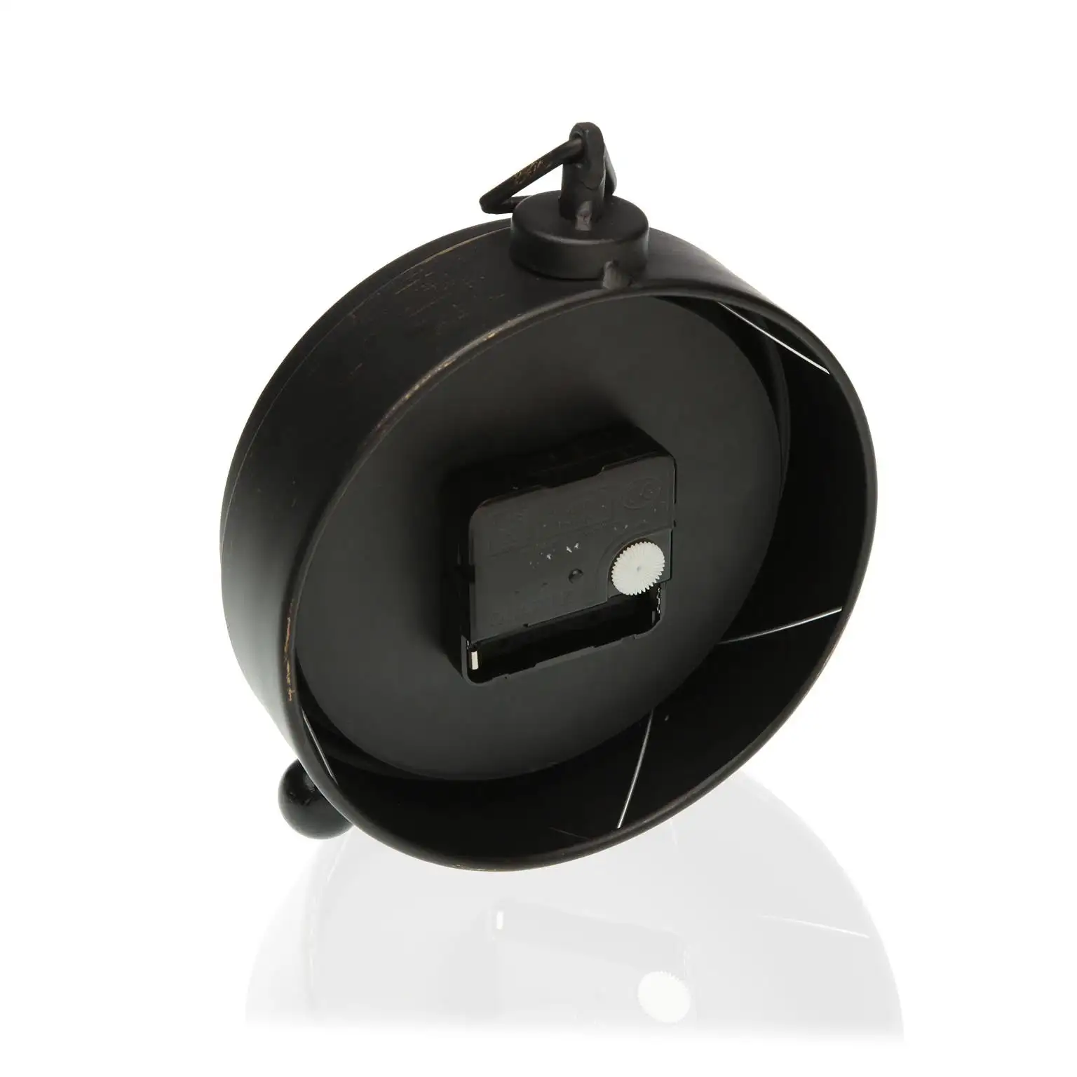 Horloge de table versa black metal 19 x 16 x 55 cm_8677. Bienvenue chez DIAYTAR COTE D'IVOIRE - Votre Porte d'Accès à la Diversité. Découvrez notre boutique en ligne et choisissez parmi une pléthore d'articles qui célèbrent la richesse culturelle du Côte d'Ivoire et au-delà.