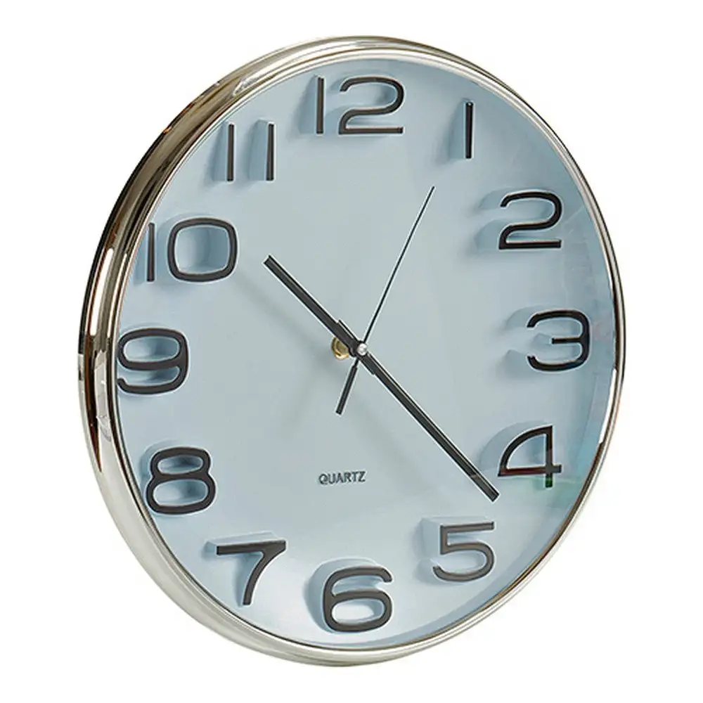 Horloge murale cristal plastique 33 x 5 x 33 cm_7801. DIAYTAR COTE D'IVOIRE - Là où la Diversité Rencontre la Qualité. Parcourez notre gamme complète et trouvez des produits qui incarnent la richesse et l'unicité du Côte d'Ivoire.