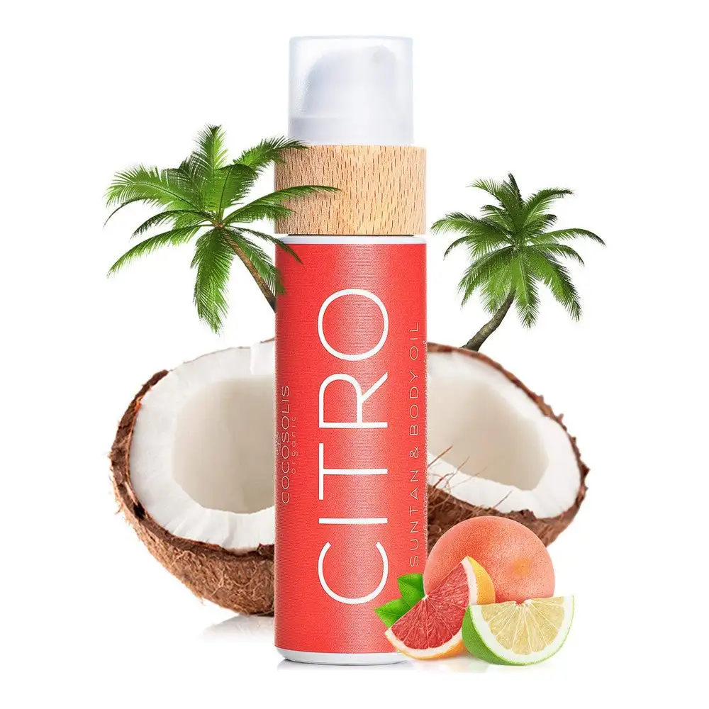 Huile bronzante solaire et corporelle cocosolis citrique 110 ml_3256. Votre Destination de Choix: DIAYTAR COTE D'IVOIRE - Où l'Authenticité Rencontre la Commodité. Faites l'expérience de magasiner en ligne pour des articles qui incarnent la richesse culturelle et la modernité du Côte d'Ivoire.