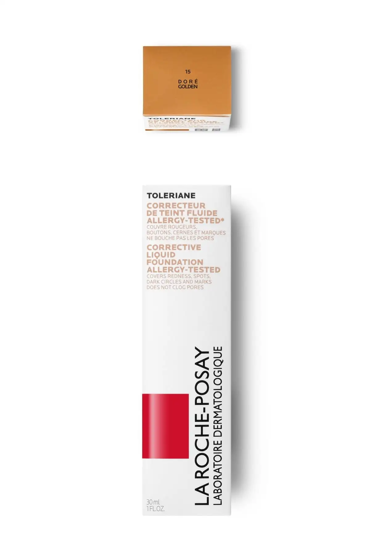 La roche posay toleriane correcteur teint fluide spf25 peau sensible n15 beige dore 30ml_7454. DIAYTAR COTE D'IVOIRE - Votre Boutique en Ligne, Votre Histoire. Explorez notre sélection et découvrez des produits qui reflètent votre parcours et vos aspirations, un achat à la fois.