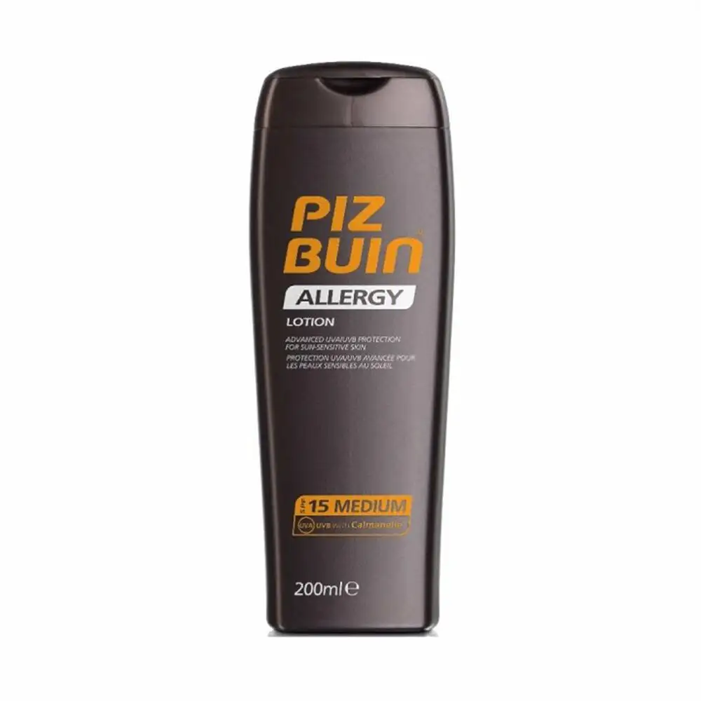 Lotion solaire piz buin allergy spf 15 200 ml_3046. Bienvenue sur DIAYTAR COTE D'IVOIRE - Où Choisir est un Voyage Passionnant. Plongez dans notre catalogue et trouvez des produits qui révèlent la diversité et la beauté du Côte d'Ivoire.