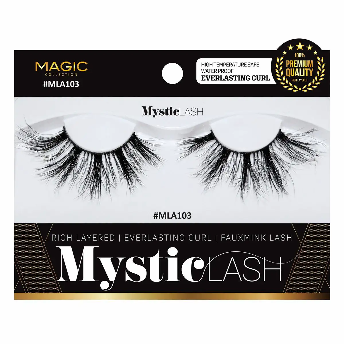 Magic collection mystic lash mla103_3176. DIAYTAR COTE D'IVOIRE - L'Art de Choisir, l'Art de Vivre. Explorez notre univers de produits soigneusement sélectionnés pour vous offrir une expérience shopping riche et gratifiante.