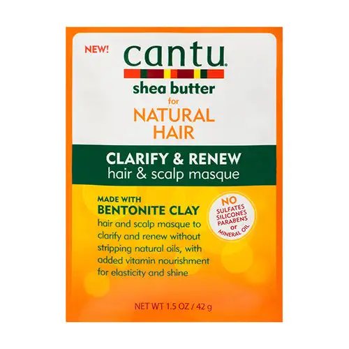 Masque a largile bentonite cantu clarify renew 15 oz_9391. DIAYTAR COTE D'IVOIRE - L'Équilibre Parfait entre Tradition et Modernité. Explorez notre collection pour trouver des produits qui incarnent la culture et la contemporanéité du Côte d'Ivoire.