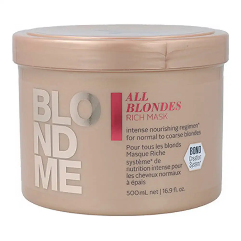 Masque capillaire schwarzkopf blondme rich keratine_4829. Bienvenue sur DIAYTAR COTE D'IVOIRE - Où le Shopping est une Affaire Personnelle. Découvrez notre sélection et choisissez des produits qui reflètent votre unicité et votre individualité.