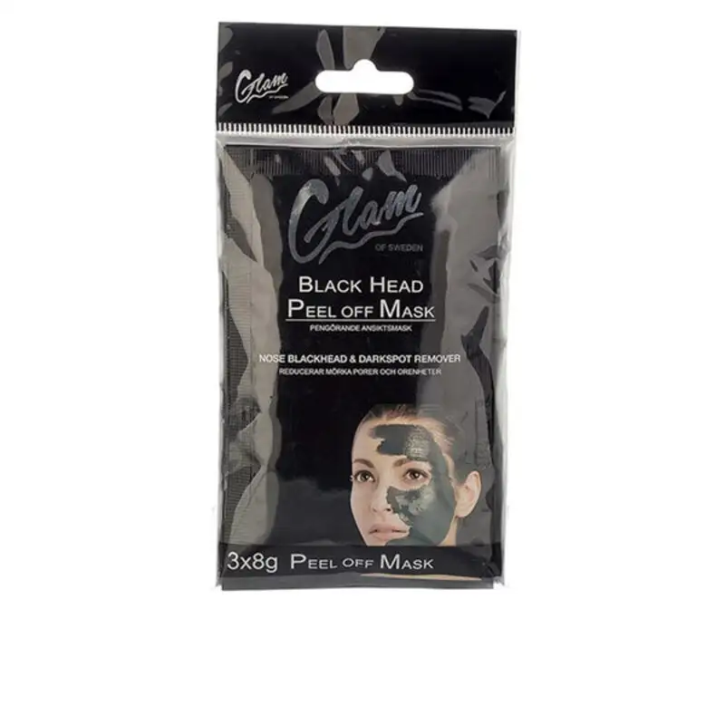 Masque purifiant glam of sweden black head peel 3 x 8 g_8072. DIAYTAR COTE D'IVOIRE - Où l'Élégance Rencontré l'Accessibilité. Parcourez notre catalogue et trouvez des produits qui apportent une touche de sophistication à votre vie quotidienne sans compromettre votre budget.