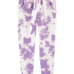 Pantalon de jogging hacci tie dye mauve_9172. DIAYTAR COTE D'IVOIRE - Votre Escale Shopping incontournable. Explorez notre boutique en ligne et dénichez des trésors qui reflètent la richesse culturelle et la modernité du Côte d'Ivoire.