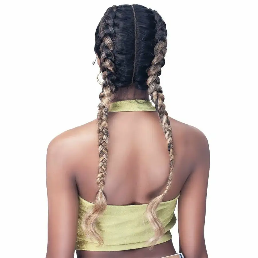 Perruque frontale en dentelle synthetique de style naturel bobbi boss mlf627 tresse hollandaise_8821. DIAYTAR COTE D'IVOIRE - L'Art de Vivre en Couleurs et en Styles. Parcourez notre sélection et trouvez des articles qui reflètent votre personnalité et votre goût pour la vie.