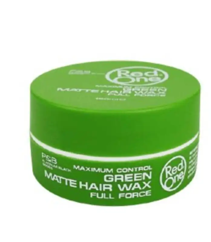 RedOne Maximum Control Green Matte Hair Wax 150 ml. Boutique de cosmétiques au Côte d'Ivoire