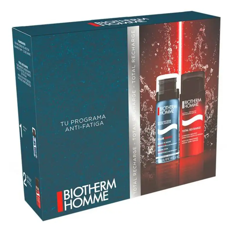 Set de cosmetiques homme total recharge biotherm 2 pcs_5864. DIAYTAR COTE D'IVOIRE - Où Choisir est un Plaisir. Explorez notre boutique en ligne et choisissez parmi des produits de qualité qui satisferont vos besoins et vos goûts.
