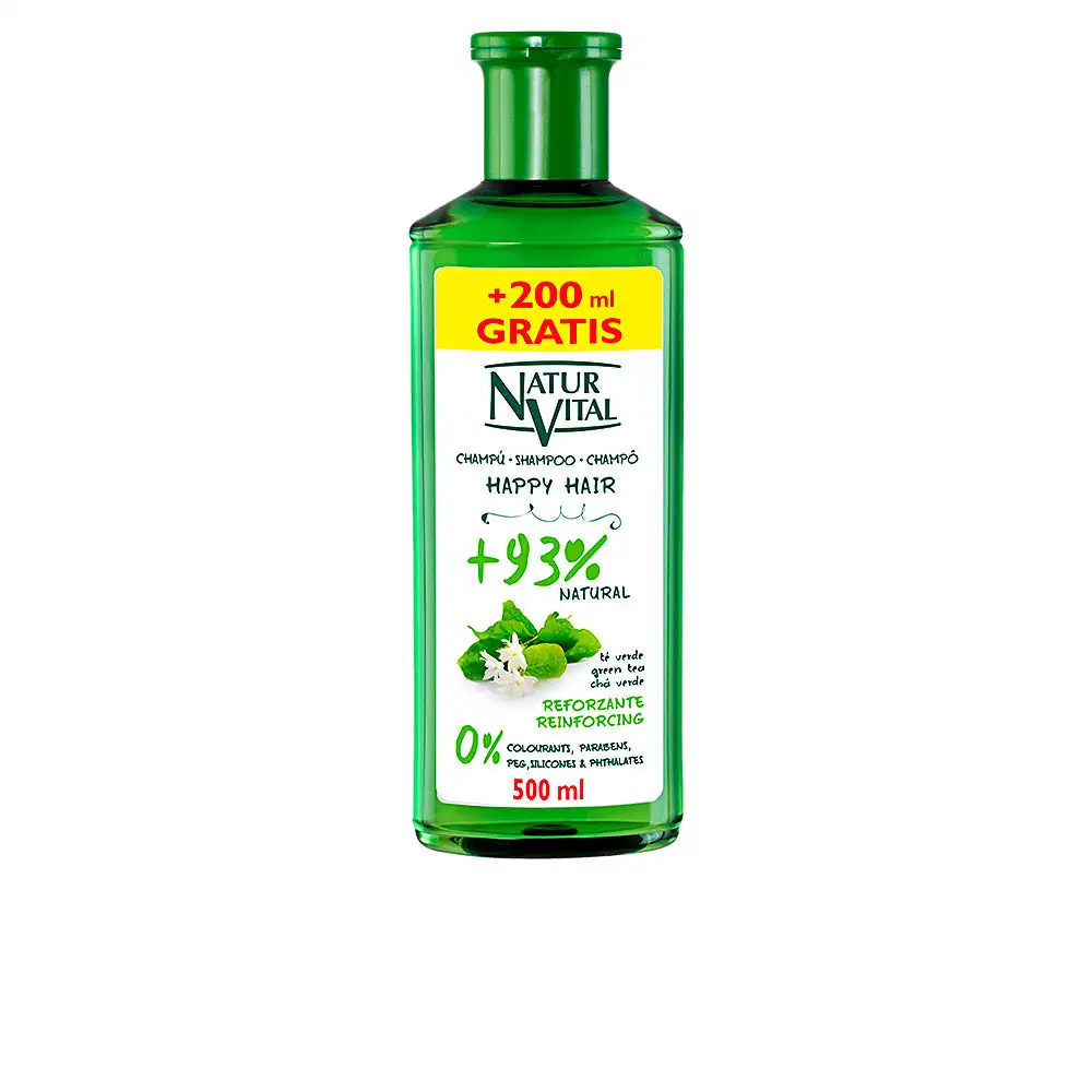 Shampooing reparateur happy hair naturaleza y vida 500 ml_4751. DIAYTAR COTE D'IVOIRE - Où Choisir est un Acte de Création. Naviguez à travers notre plateforme et choisissez des produits qui complètent votre histoire personnelle.