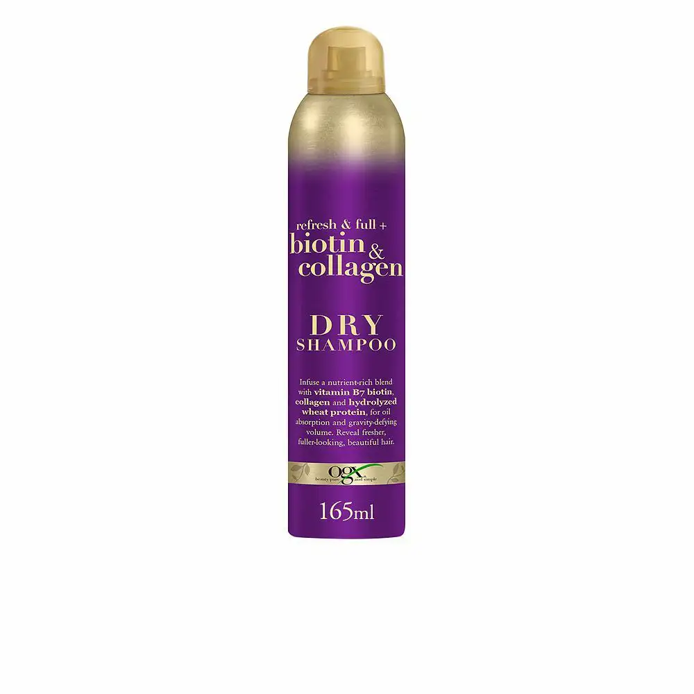 Shampooing sec ogx volumateur collagene biotine 165 ml_2566. Bienvenue sur DIAYTAR COTE D'IVOIRE - Où l'Élégance Rencontrer la Tradition. Explorez notre gamme variée et trouvez des articles qui marient le chic moderne au charme ancestral.