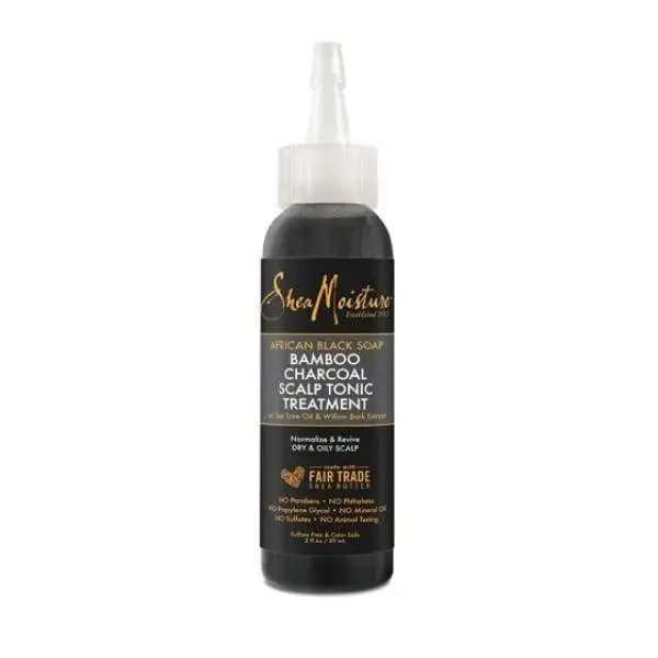Sheamoisture traitement tonique du cuir chevelu au savon noir africain au charbon de bambou 2 oz_8460. DIAYTAR COTE D'IVOIRE - Votre Portail vers l'Extraordinaire. Parcourez nos collections et découvrez des produits qui vous emmènent au-delà de l'ordinaire, créant une expérience de shopping mémorable.