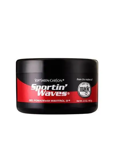 Softsheen carson magic shave®sportin waves gel pomade 35 oz_1946. DIAYTAR COTE D'IVOIRE - Où l'Élégance Rencontre l'Authenticité. Naviguez à travers notre boutique en ligne et choisissez des produits qui incarnent le style et la tradition du Côte d'Ivoire.