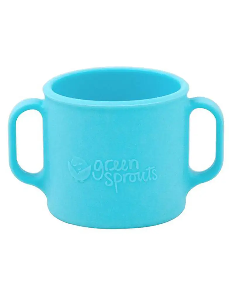 Tasse dapprentissage bleu green sprouts_7391. DIAYTAR COTE D'IVOIRE - L'Odyssée du Shopping à Votre Portée. Parcourez notre boutique en ligne et partez à la découverte d'articles qui rendront chaque jour spécial.