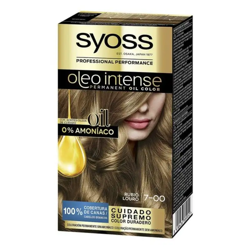 Teinture permanente olio intense syoss no 700 blond_2123. Entrez dans l'Univers de DIAYTAR COTE D'IVOIRE - Où la Tradition S'unit à la Modernité. Explorez notre sélection pour trouver des produits qui allient héritage et innovation.