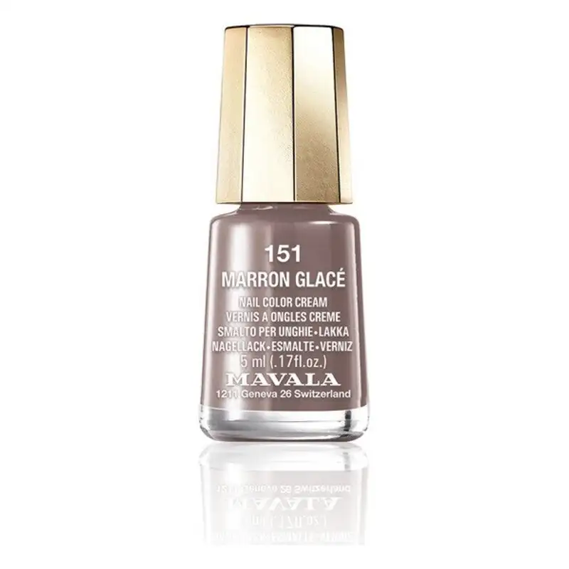 Vernis a ongles nail color cream mavala 151 marron glace 5 ml_4939. DIAYTAR COTE D'IVOIRE - Votre Passage vers la Découverte. Explorez notre boutique en ligne pour trouver des trésors qui vous attendent, du traditionnel à l'avant-garde.