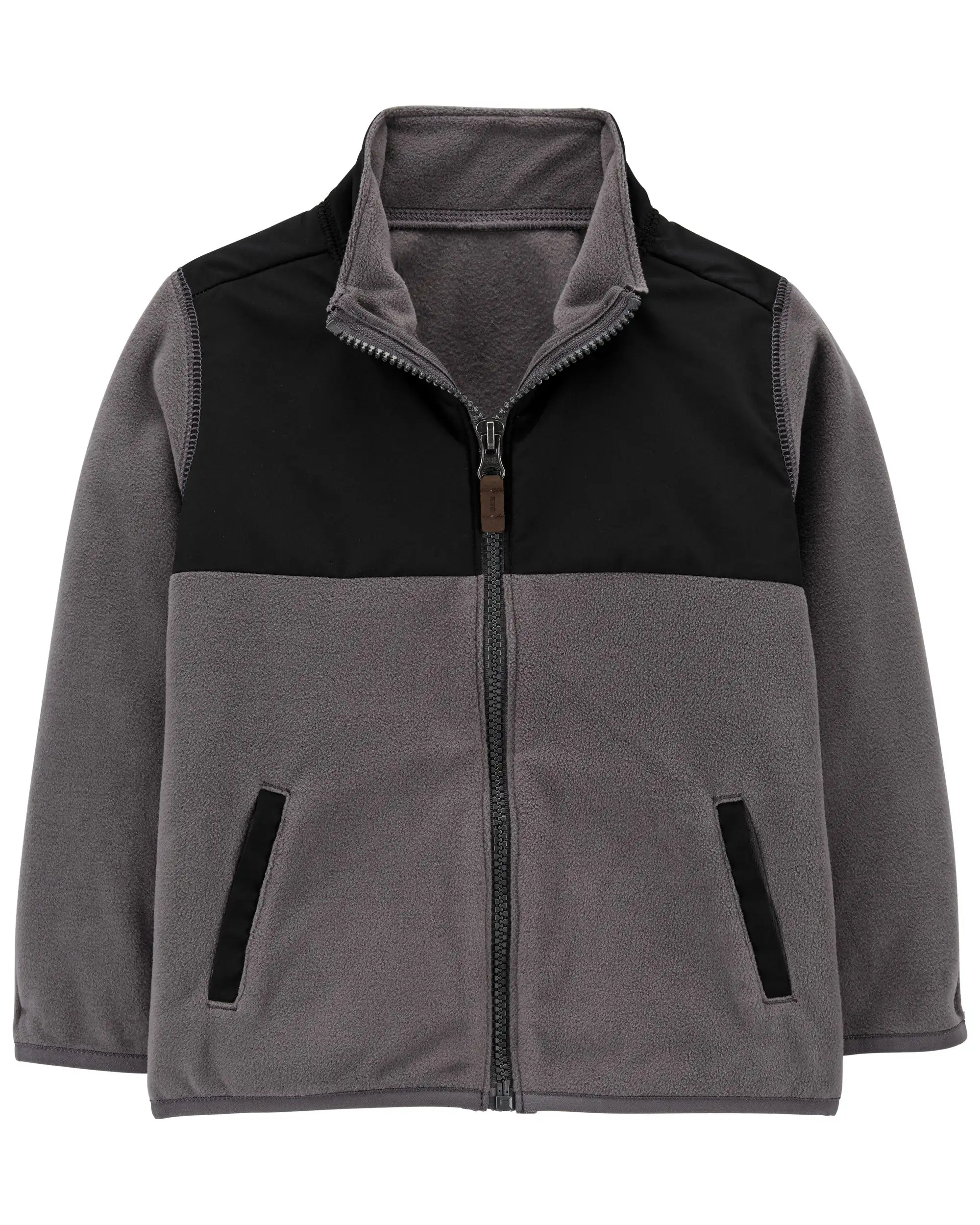 Veste zippee en sherpa gris fonce_2561. Bienvenue sur DIAYTAR COTE D'IVOIRE - Où Choisir Rime avec Qualité. Explorez notre gamme diversifiée et découvrez des articles conçus pour répondre à vos attentes élevées.