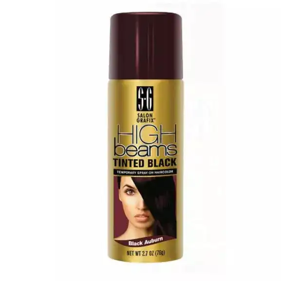 High beams tinted black sprayon hair color 35 black auburn_7852. DIAYTAR COTE D'IVOIRE - L'Art de Choisir, l'Art de Vivre. Explorez notre univers de produits soigneusement sélectionnés pour vous offrir une expérience shopping riche et gratifiante.