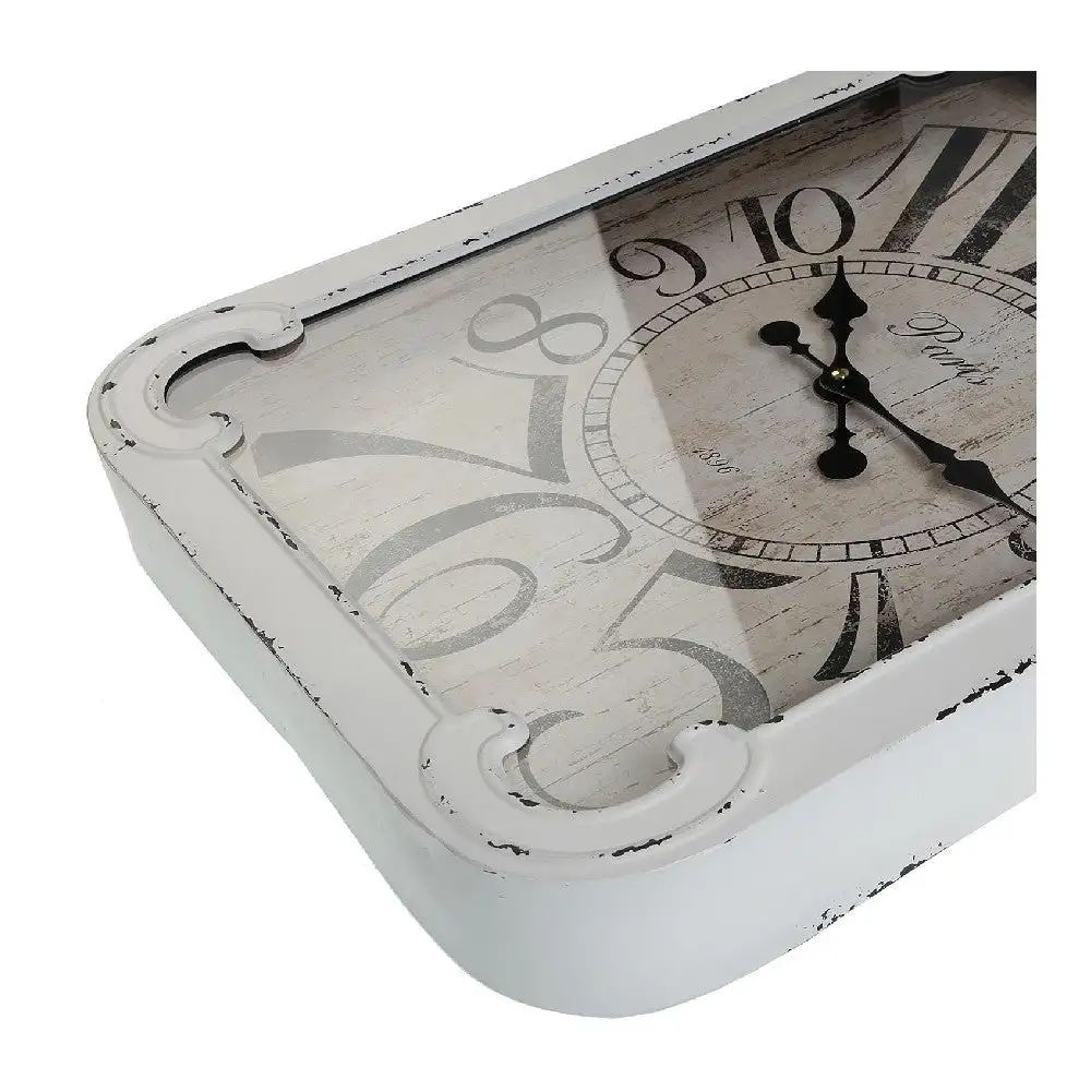 Horloge murale versa epoque metal 65 x 74 x 40 cm_5427. DIAYTAR COTE D'IVOIRE - Votre Passage Vers l'Excellence Shopping. Découvrez un catalogue en ligne qui offre une expérience d'achat exceptionnelle, avec des produits soigneusement sélectionnés pour satisfaire tous les goûts.