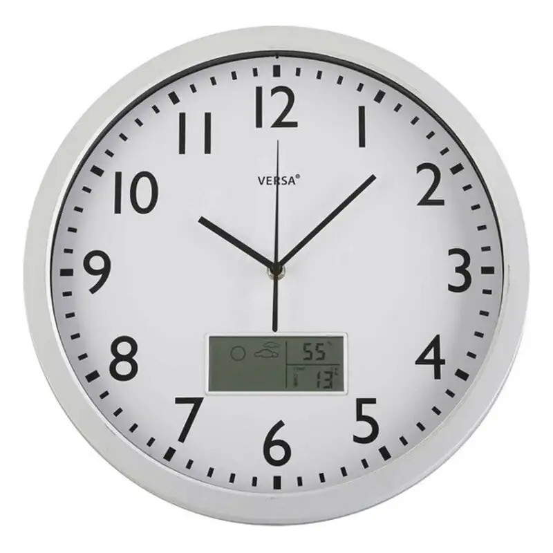 Horloge murale versa plastique 4 x 35 x 35 cm_9855. DIAYTAR COTE D'IVOIRE - Là où Chaque Achat Contribue à un Rêve. Naviguez à travers notre boutique en ligne et soutenez des artisans talentueux tout en acquérant des trésors.