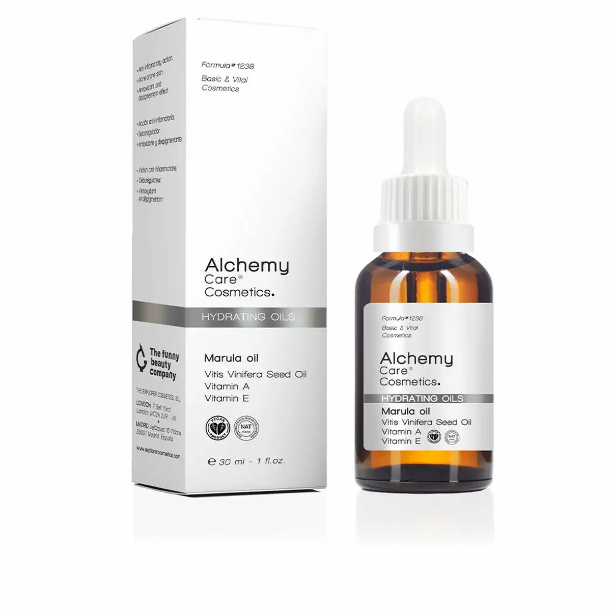 Huile hydratante alchemy care marula serum 30 ml_7997. DIAYTAR COTE D'IVOIRE - Votre Destination pour un Shopping Éclairé. Parcourez notre boutique en ligne pour découvrir des produits de qualité qui embelliront votre quotidien.