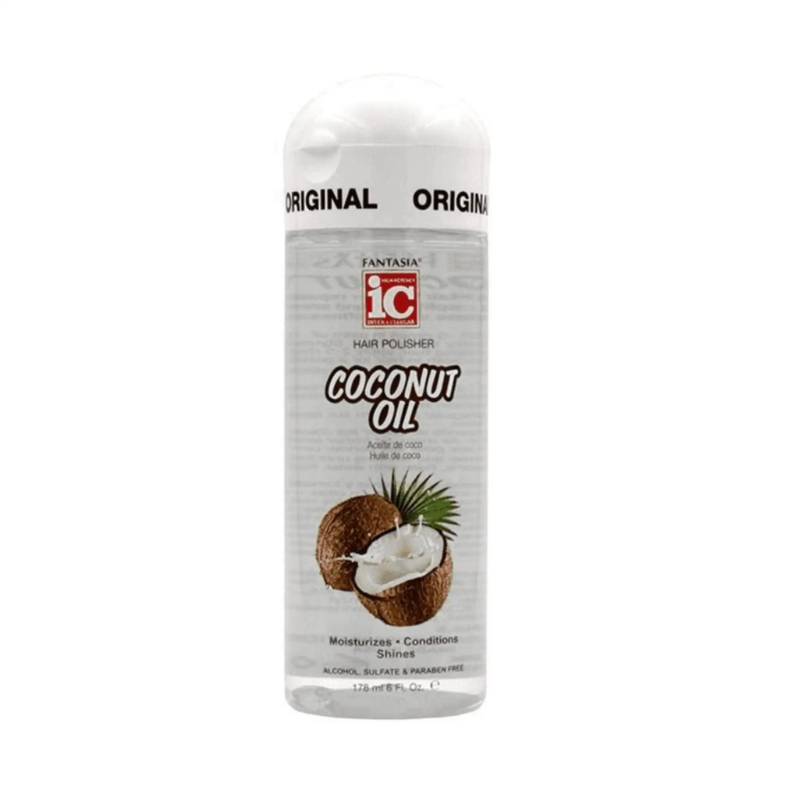 Ic fantasia hair polisher coconut oil 178ml_4425. DIAYTAR COTE D'IVOIRE - Votre Paradis Shopping au Cœur du Côte d'Ivoire. Explorez notre boutique en ligne et découvrez des produits conçus pour enchanter chaque aspect de votre vie.