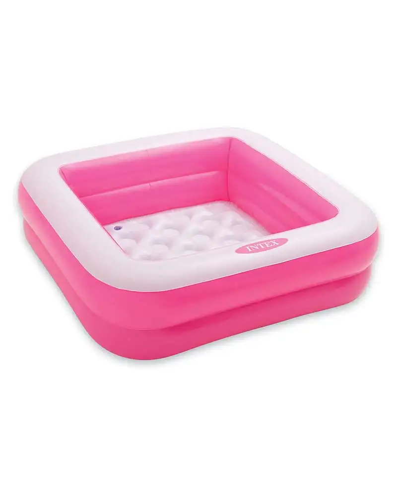 Intex piscine carree pour bebe 85 x 85 x 23 cm rose_4987. Bienvenue sur DIAYTAR COTE D'IVOIRE - Où Choisir est un Voyage Sensoriel. Plongez dans notre catalogue et trouvez des produits qui éveillent vos sens et embellissent votre quotidien.