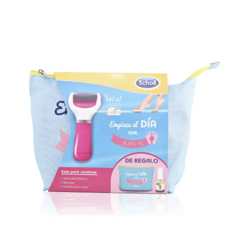 Kit manucure velvet smooth express scholl 3 pcs_9341. DIAYTAR COTE D'IVOIRE - Où Choisir Devient un Plaisir. Découvrez notre boutique en ligne et choisissez parmi une variété de produits qui satisferont tous vos besoins.