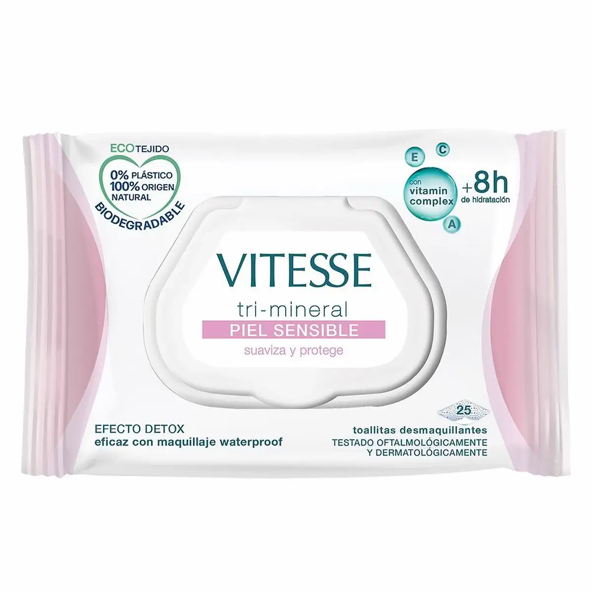 Lingettes demaquillantes vitesse tri mineral peau sensible 25 unites_2152. DIAYTAR COTE D'IVOIRE - Où Chaque Détail Compte. Naviguez à travers notre gamme variée et choisissez des articles qui ajoutent une touche spéciale à votre quotidien, toujours avec qualité et style.