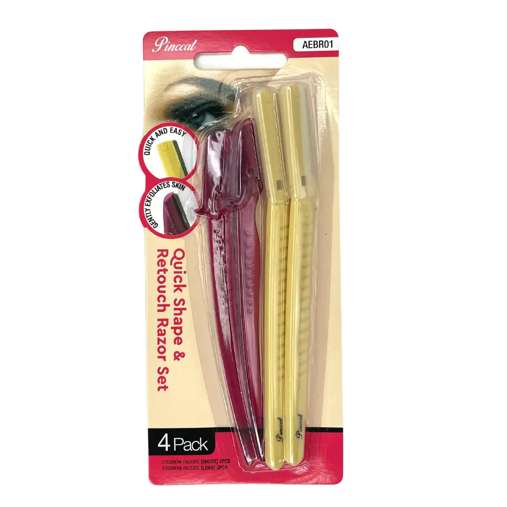 Lot de 4 rasoirs pinccat quick shape retouch aebr01_7369. DIAYTAR COTE D'IVOIRE - Votre Destination Shopping Authentique. Explorez notre boutique en ligne et découvrez des trésors qui reflètent l'âme du Côte d'Ivoire, pour une expérience shopping unique.